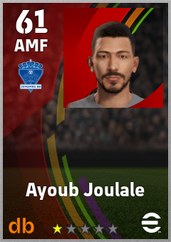 Ayoub Joulale — AMF, OVR 61, MAX 61
