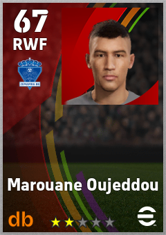 Marouane Oujeddou — RWF, OVR 67, MAX 67