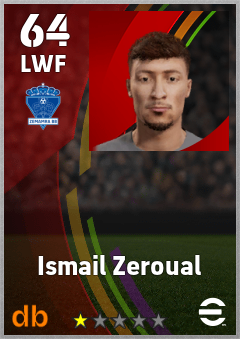 Ismail Zeroual — LWF, OVR 64, MAX 64