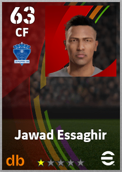 Jawad Essaghir eFootball player card