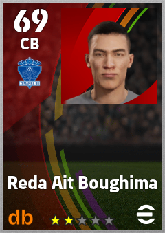Reda Ait Boughima — CB, OVR 69, MAX 69