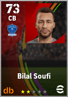 Bilal Soufi eFootball player card