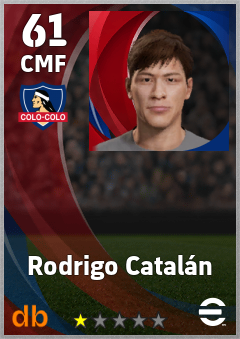 Rodrigo Catalán — CMF, OVR 61, MAX 61