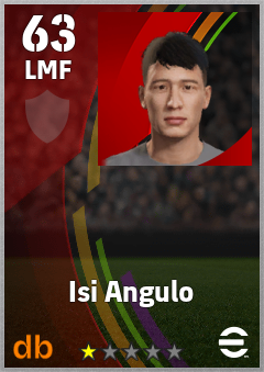 Isi Angulo eFootball player card