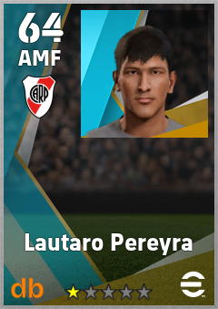 Lautaro Pereyra — AMF, OVR 64, MAX 64