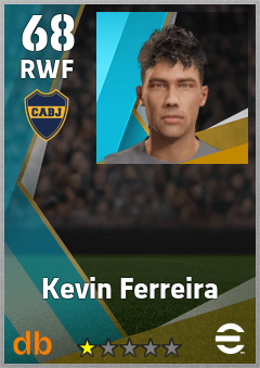 Kevin Ferreira — RWF, OVR 68, MAX 68