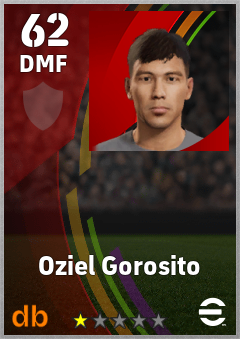 Oziel Gorosito eFootball player card