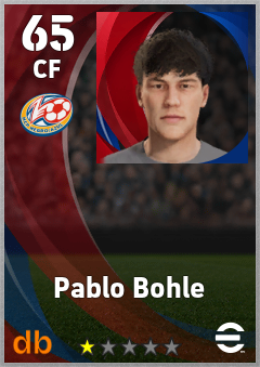 Pablo Bohle eFootball player card