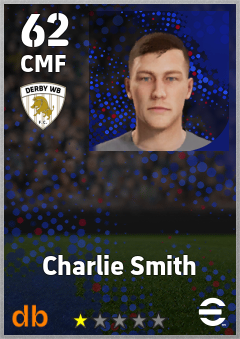 Charlie Smith — CMF, OVR 62, MAX 62