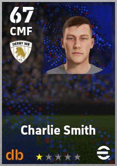 Charlie Smith — CMF, OVR 67, MAX 67