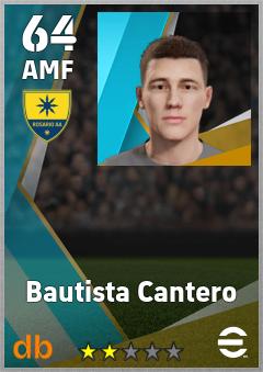 Bautista Cantero — AMF, OVR 64, MAX 64