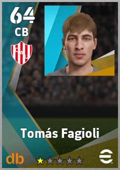 Tomás Fagioli — CB, OVR 64, MAX 64