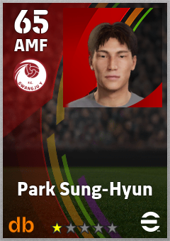 Park Sung-Hyun — AMF, OVR 65, MAX 65