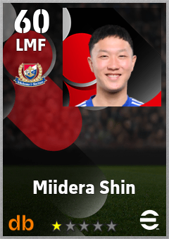 Miidera Shin — LMF, OVR 60, MAX 60
