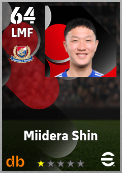 Miidera Shin — LMF, OVR 64, MAX 64
