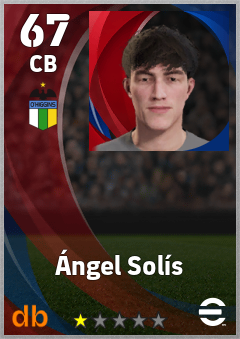 Ángel Solís — CB, OVR 67, MAX 67