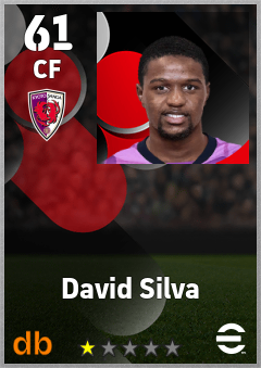 David Silva — CF, OVR 61, MAX 61