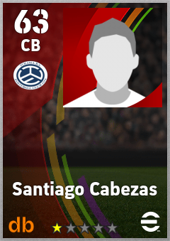 Santiago Cabezas — CB, OVR 63, MAX 63