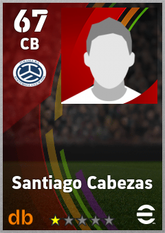 Santiago Cabezas — CB, OVR 67, MAX 67