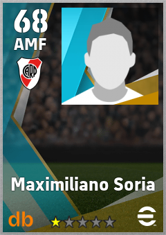 Maximiliano Soria — AMF, OVR 68, MAX 68