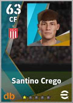 Santino Crego — CF, OVR 63, MAX 63