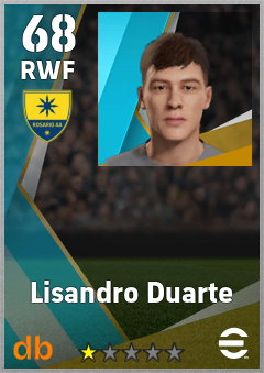 Lisandro Duarte eFootball player card