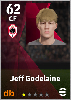 Jeff Godelaine — CF, OVR 62, MAX 62
