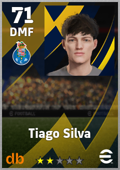 Tiago Silva — DMF, OVR 71, MAX 71
