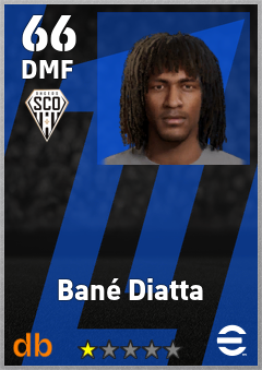 Bané Diatta — DMF, OVR 66, MAX 66