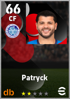 Patryck — CF, OVR 66, MAX 66