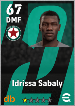 Idrissa Sabaly — DMF, OVR 67, MAX 67