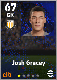 Josh Gracey eFootball player card