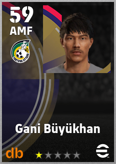 Gani Büyükhan — AMF, OVR 59, MAX 59