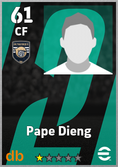 Pape Dieng eFootball player card