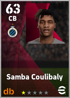 Samba Coulibaly — CB, OVR 63, MAX 63