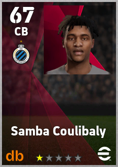 Samba Coulibaly — CB, OVR 67, MAX 67