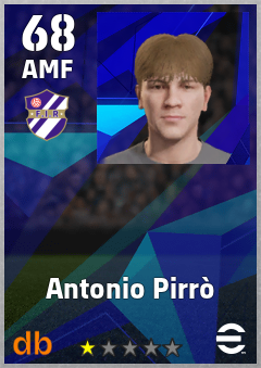 Antonio Pirrò — AMF, OVR 68, MAX 68