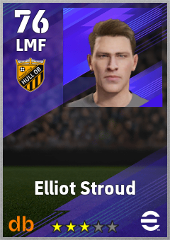 Elliot Stroud — LMF, OVR 76, MAX 76