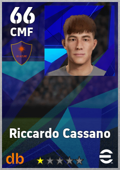 Riccardo Cassano — CMF, OVR 66, MAX 66
