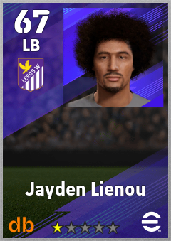 Jayden Lienou eFootball player card