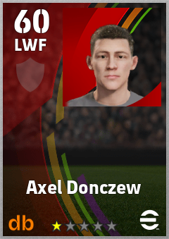 Axel Donczew eFootball player card