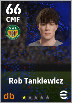 Rob Tankiewicz — CMF, OVR 66, MAX 66