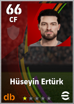 Hüseyin Ertürk — CF, OVR 66, MAX 66