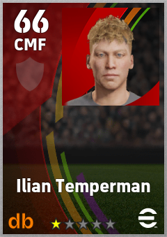 Ilian Temperman — CMF, OVR 66, MAX 66