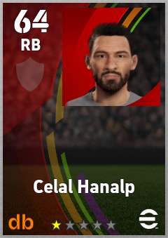 Celal Hanalp — RB, OVR 64, MAX 64