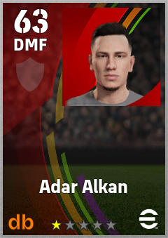 Adar Alkan — DMF, OVR 63, MAX 63