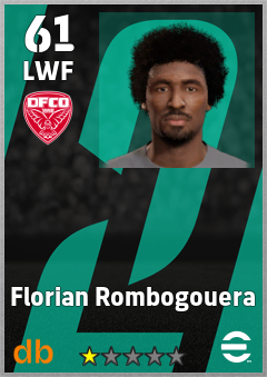 Florian Rombogouera eFootball player card