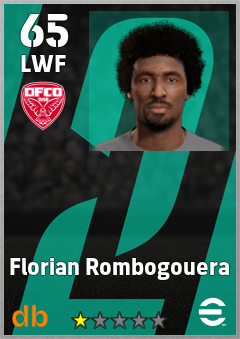 Florian Rombogouera — LWF, OVR 65, MAX 65