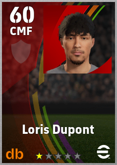Loris Dupont eFootball player card