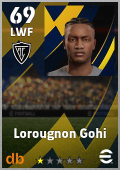 Lorougnon Gohi — LWF, OVR 69, MAX 69